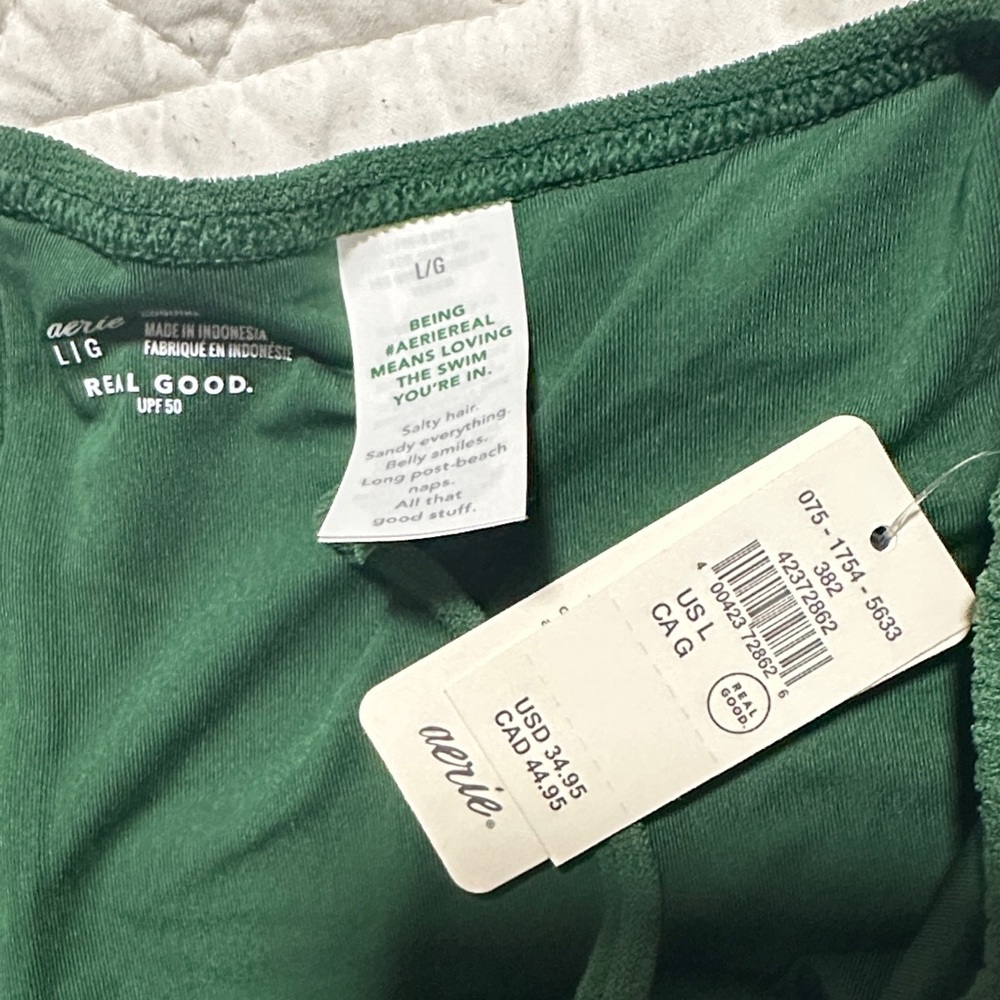 Aerie NWT Green Bikini Set - Picture 2 of 8
